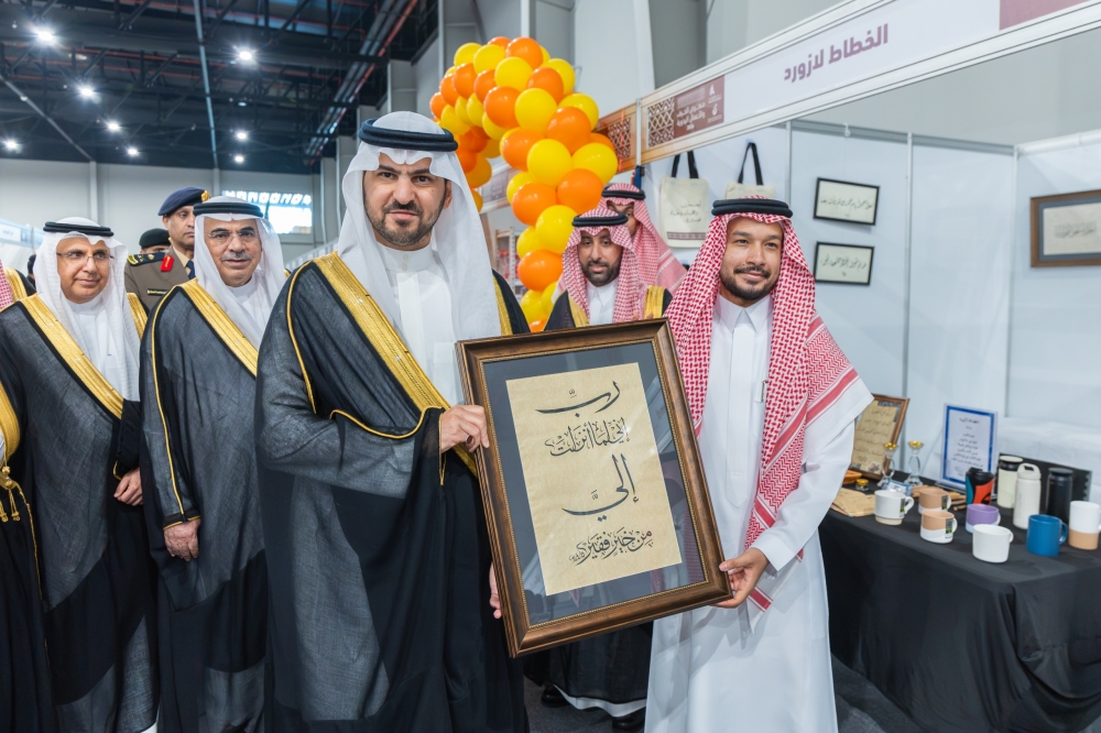 نائب أمير الشرقية يفتتح النسخة التاسعة من معرض الحِرف والأعمال اليدوية