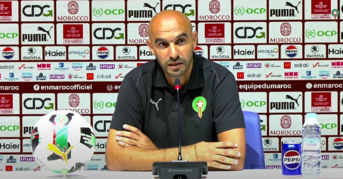 الركراكي يعلن لائحة المنتخب المغربي لمواجهتي النيجر وزامبيا في تصفيات المونديال الركراكي يعلن لائحة المنتخب المغربي لمواجهتي النيجر وزامبيا في تصفيات المونديال