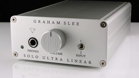 Two headphone amplifiers in its range. Graham Slee Solo Ultra Linear Diamond Edition Headphone
