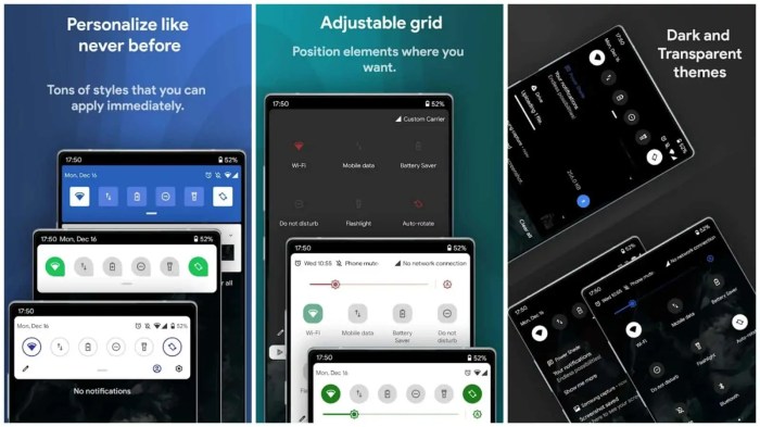 What is customization service app on android