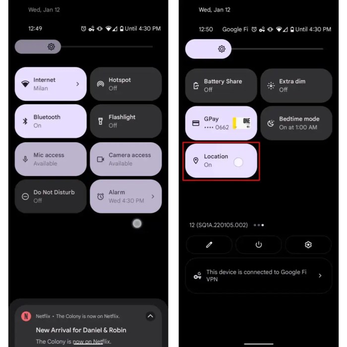 How to allow app tracking on android