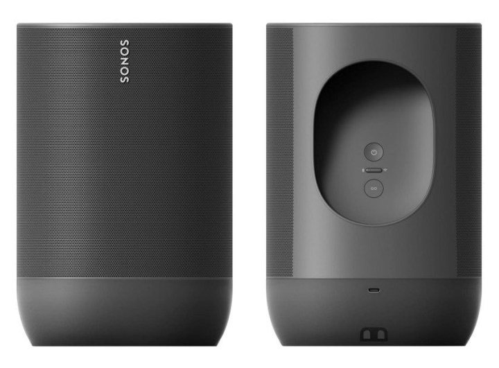 Afbeeldingen Tonen Draadloze Sonos Movespeaker Met