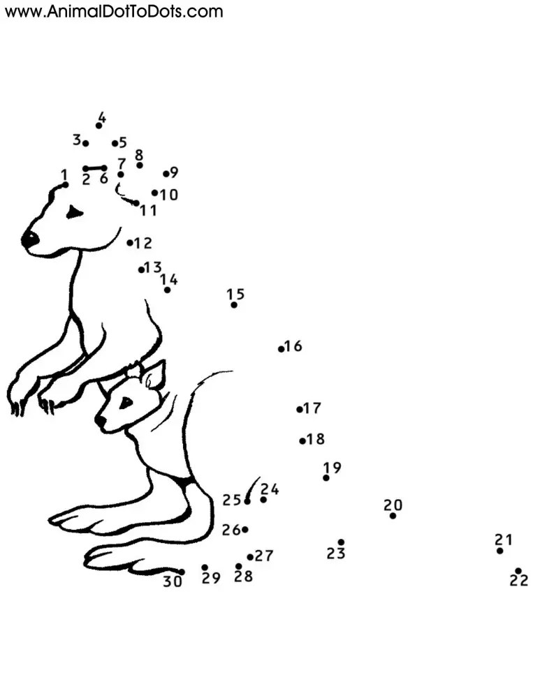 easy free printable animal dot to dot worksheets