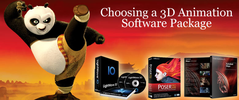 Choosing A 3d Animation Software Package