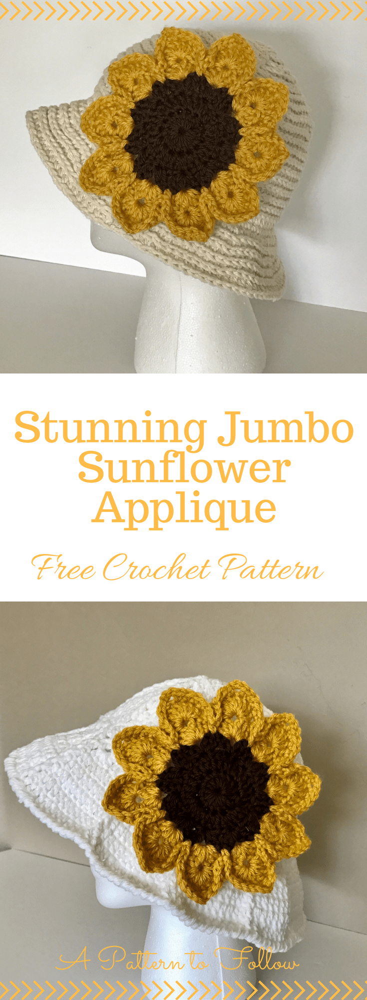 Stunning Jumbo Sunflower Applique \u003e A 