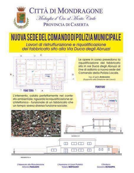 Copia attestazione iscrizione ruoli tributi comune caserta (tarsu). Mondragone Trasferimento Della Caserma Dei Vigili Urbani Il Centrodestra Cittadino Non Accetta Modi E Tempi Appiapolis News In Tempo Reale