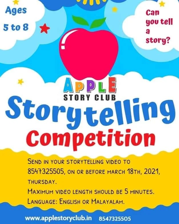 Videos of storytelling competition for kids. Story Telling Competition Applestoryclub
