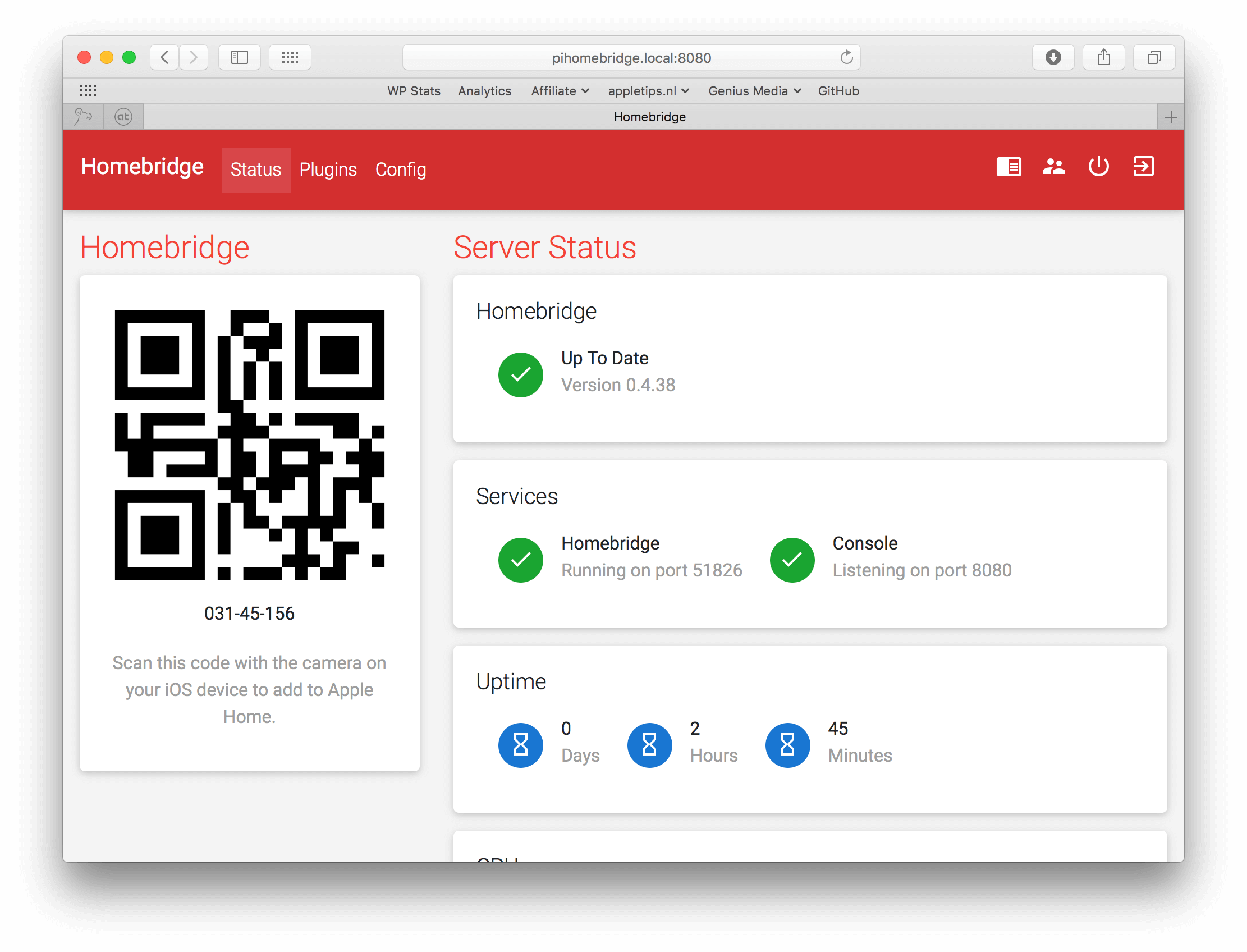 Alle Sonos speakers toevoegen aan HomeKit (HomeBridge) appletips