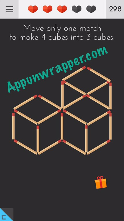 Make a square by moving just one match. Tricky Test 2 Genius Brain Complete Walkthrough Guide Answers Page 3 Appunwrapper