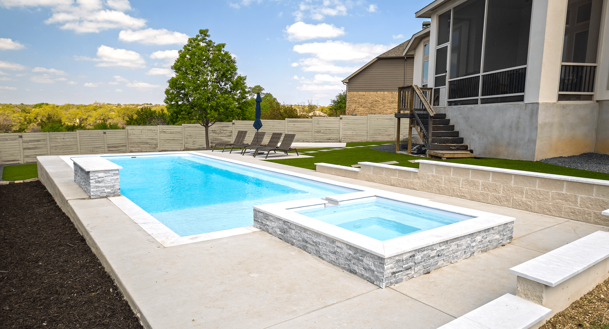 Award winning pool design by AquaPools