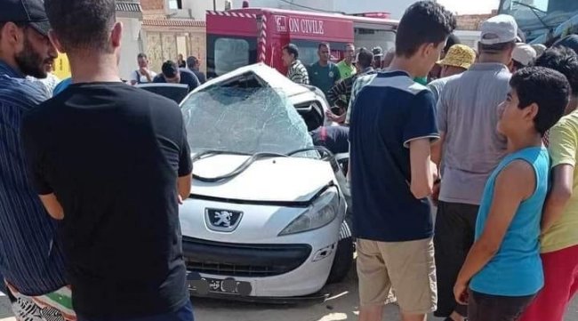 قابس : حالة وفاة في اصطدام سيارة بشاحنة