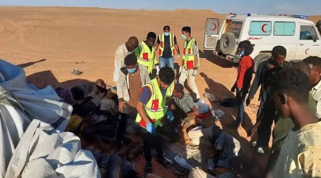وفاة 11 سودانيا بسبب العطش في صحراء ليبيا