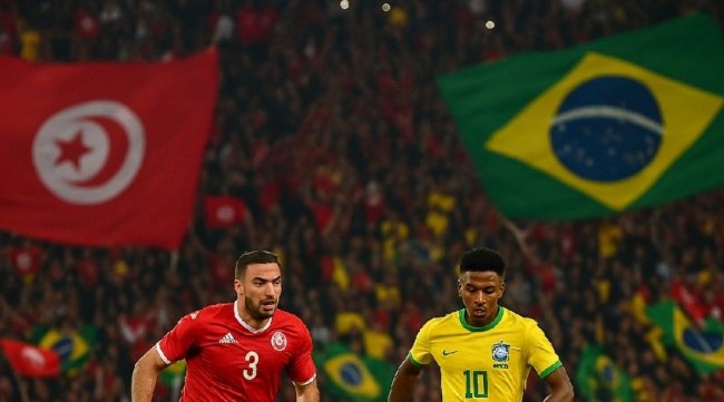 تشكيلة منتخب تونس أمام البرازيل والنقل التليفزيوني