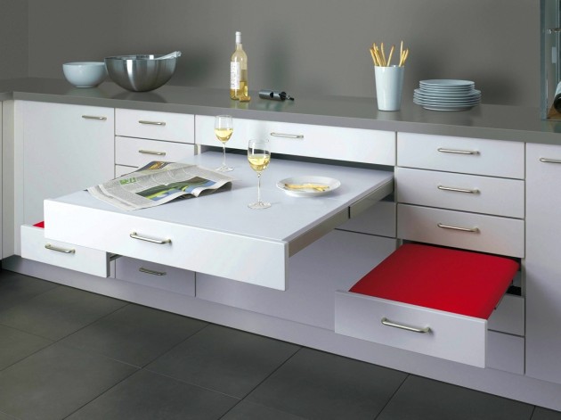 Steel utility cart (970) questions & answers. 22 Fully Functional Space Saving Kitchen Furniture Designs