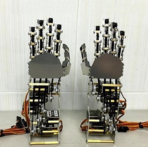 Right Hand 5-DOF Robot Hand Fingers ( Have not assembly , need assembly by self) Right Hand 5-DOF Robot Hand Fingers ( Have not assembly , need assembly by self)