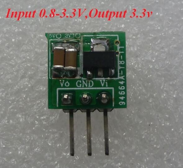 1.5V 1.8V 2.5V 3V 3.3V 3.7V 4.2V to 3.3V DC-DC boost Convertitore Modulo 1.5V 1.8V 2.5V 3V 3.3V 3.7V 4.2V to 3.3V DC-DC boost Convertitore Modulo
