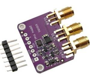 CJMCU-5351 Si5351A Si5351 I2C Generatore di clock Breakout Board Modulo Modulo generatore di segnali Clock 8KHz-160MHz per DC Ar