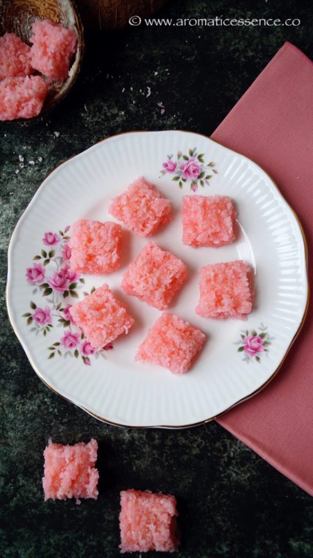 Coconut Toffee Recipe Aromatic Essence