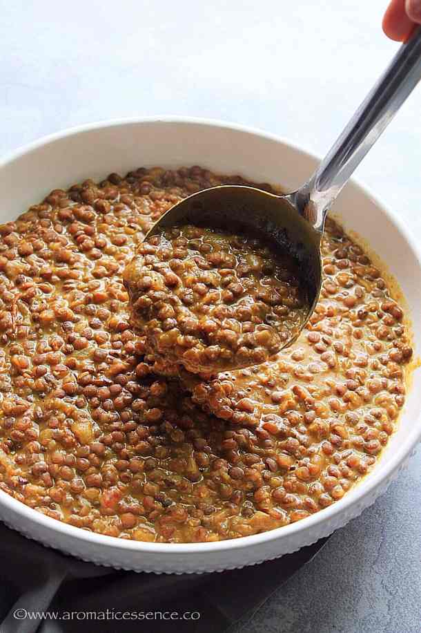 Instant Pot Lentil Curry Recipe Vegan Brown Lentil Curry Aromatic