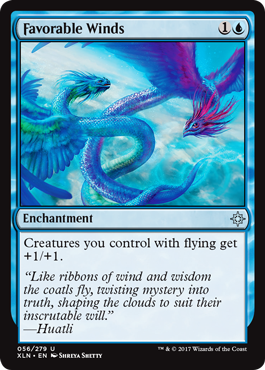 95 magic cards found where the usd price > 50 and the cards aren't on the reserved list. Favorable Winds MtG Art from Ixalan Set by Shreya Shetty - Art of Magic: the Gathering