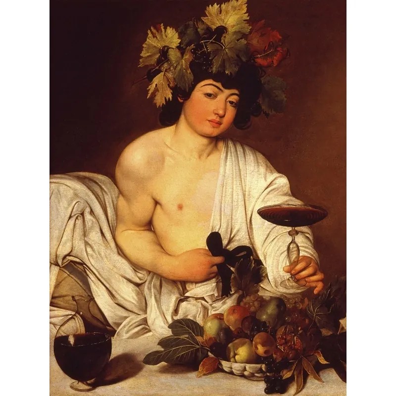 Wall Art Print And Canvas Caravaggio Young Bacchus