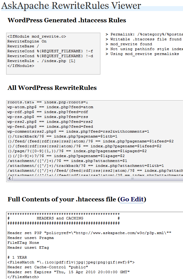 In this article, we look at how the wordpress routing (rewrite) system. WordPress RewriteRules Viewer