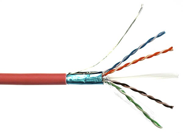 Just like there are dog people in th. Cable F Utp Cat 6 Red Lsoh 4x2x26 Awg 305m Stranded Wave Cables