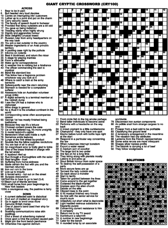 auspac media the feature people crosswords