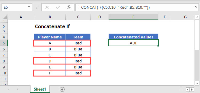 I have a list of addresses, in different columns but some columns are blank, how do i concatenate the addresses and use line breaks too. Concatenate If Excel Google Sheets Automate Excel