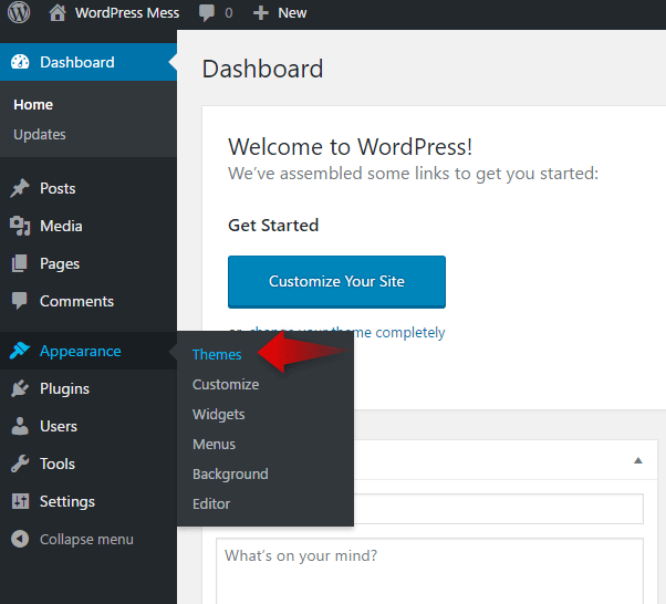 · navigate to appearance and select customize from the . How to Customize WordPress Theme | WordPress Tutorials