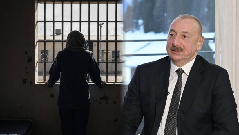 İlham Əliyev 6 xanım qarşısında geri çəkildi