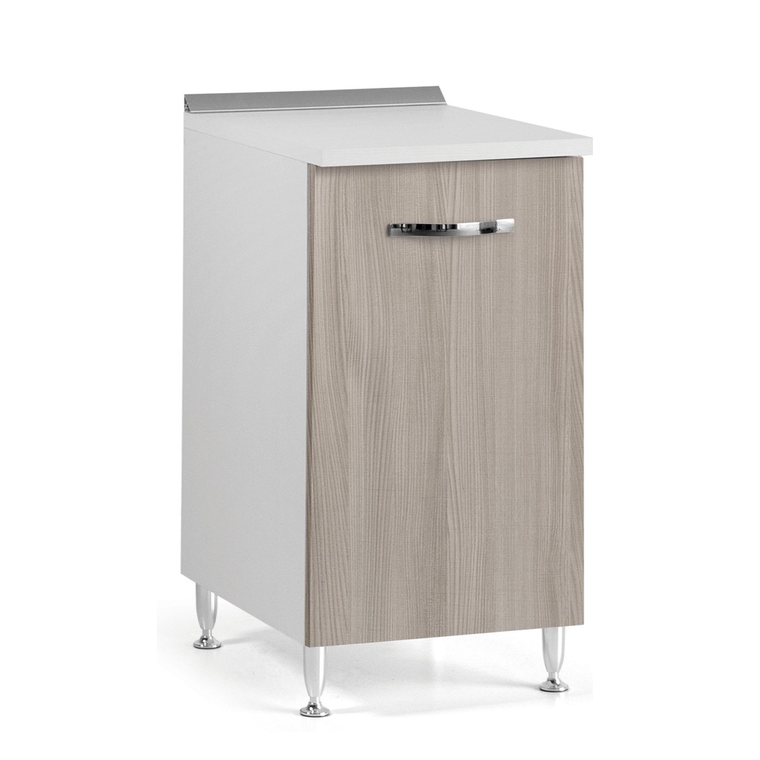 Pidema mobile per cucina componibile con anta 40 cm noce antico. Base Cucina 40 Cm Mobile Arredo Cucine Componibili Linea Azzurra