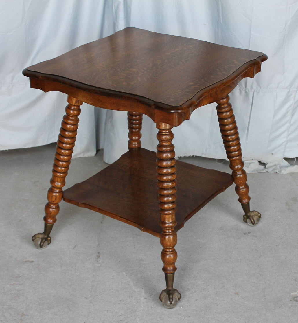 Get the best deals on mahogany antique coffee tables when you shop the largest online selection at ebay.com. Bargain John's Antiques | Antique Oak Lamp Table - glass