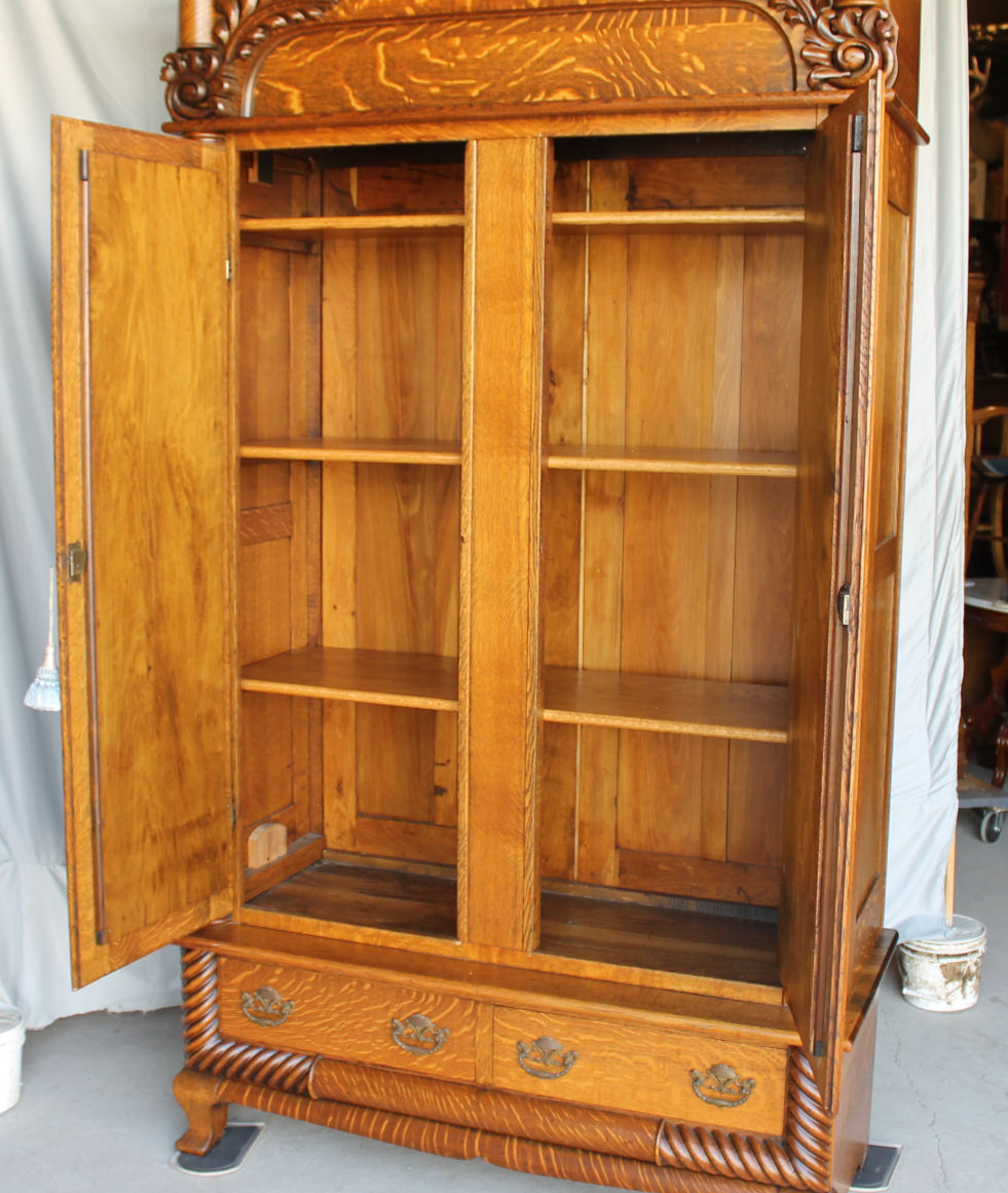 Updated september 19, 2021 | verifie. Bargain John's Antiques | Antique Victorian Oak Wardrobe