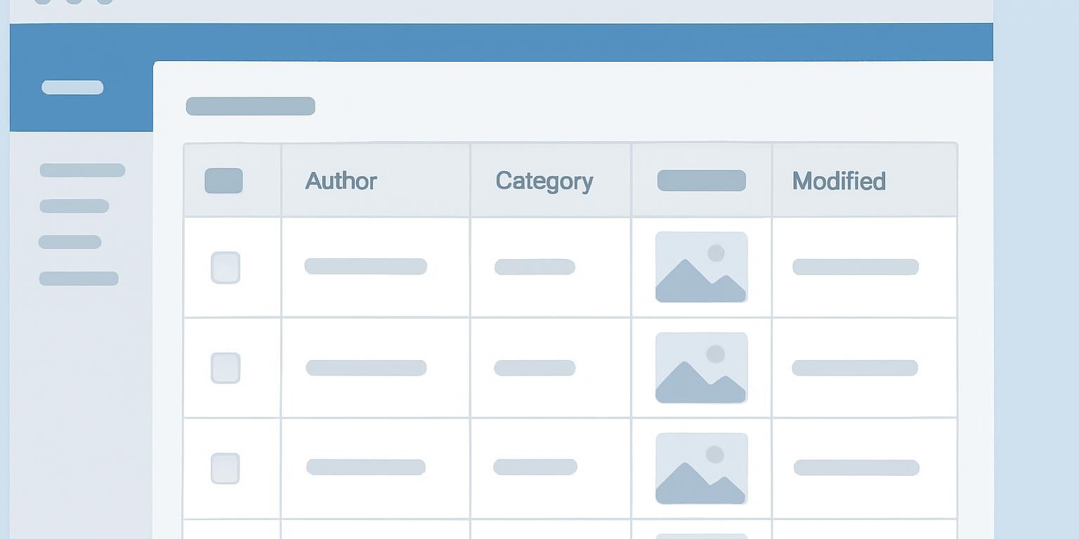 WordPress 使用 Admin Columns 自訂文章與媒體列表欄位