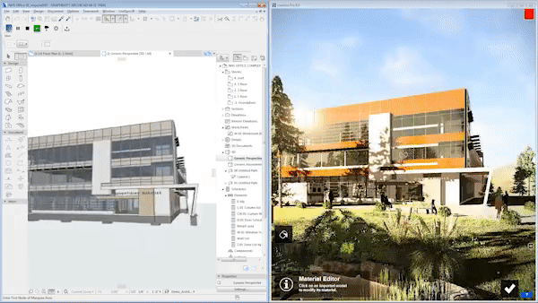 Lumion 8 5 Livesync Unterstutzt Archicad 21 Rendering Software