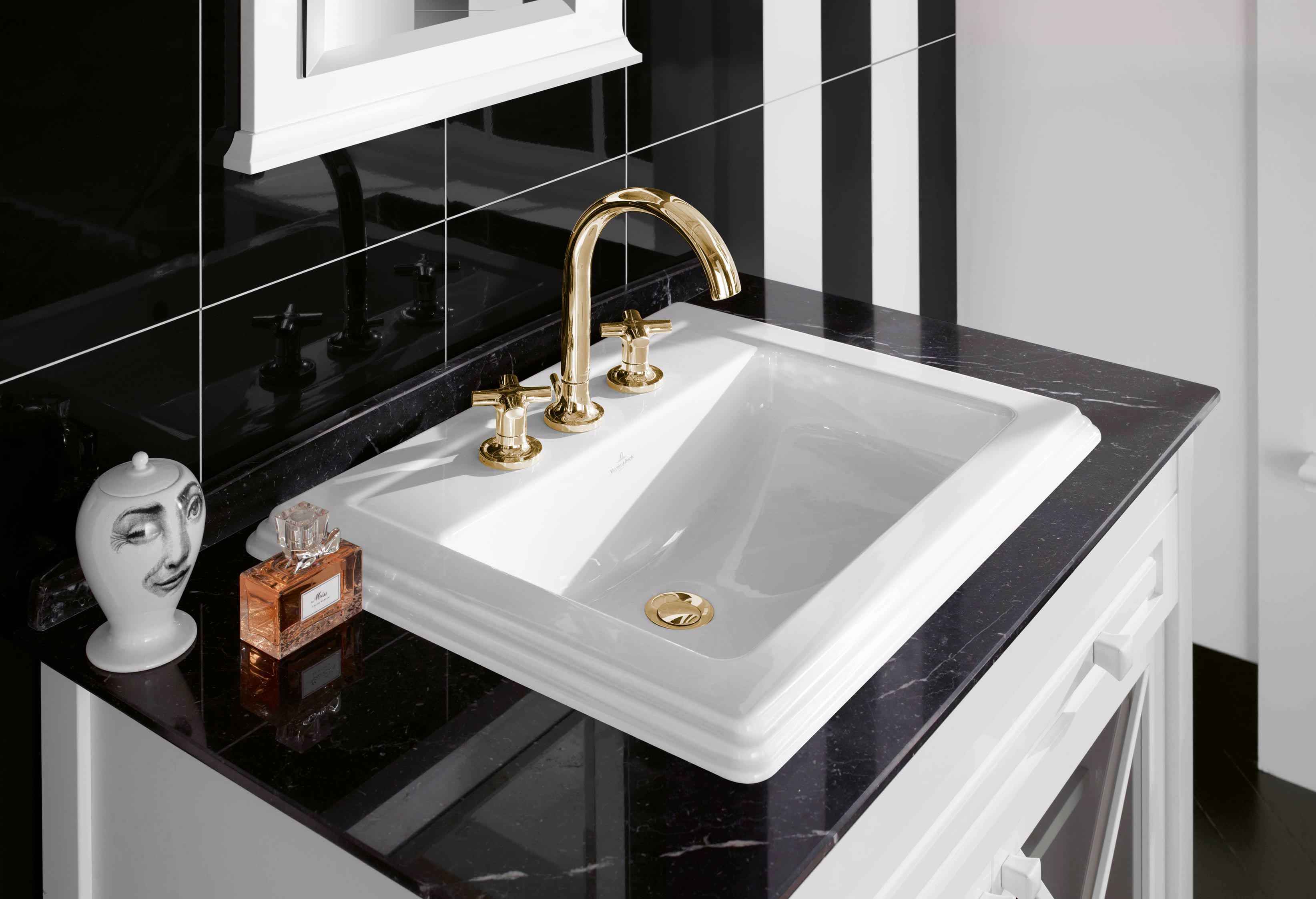 Ob ein subway 2.0 waschtisch in minimalistisch durchdachtem design oder eine formvollendete squaro edge 12 … Bad im Retro-Style Ã  la Villeroy & Boch