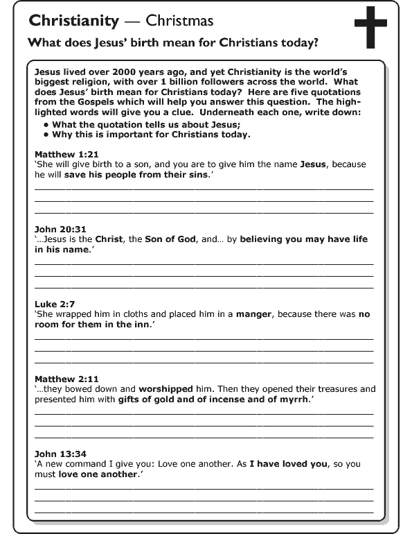 bbc schools religion worksheet