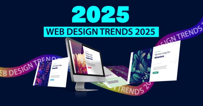 Shapes in web design 2025