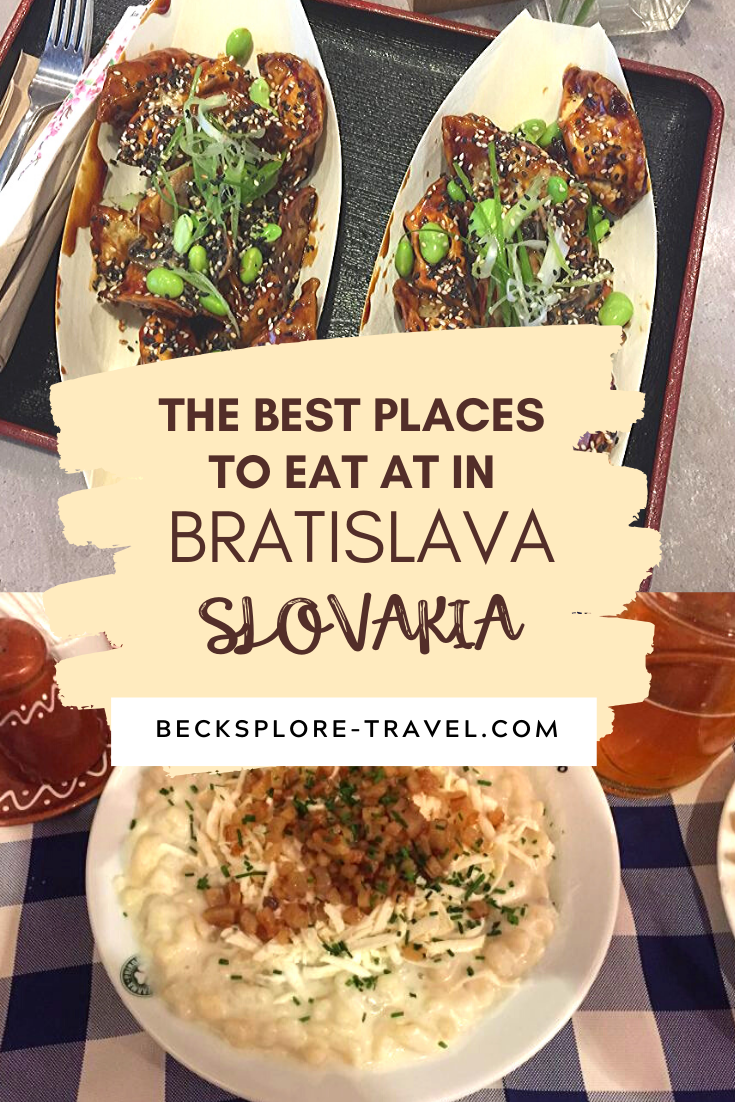 Best Places to eat at in Bratislava, Slovakia