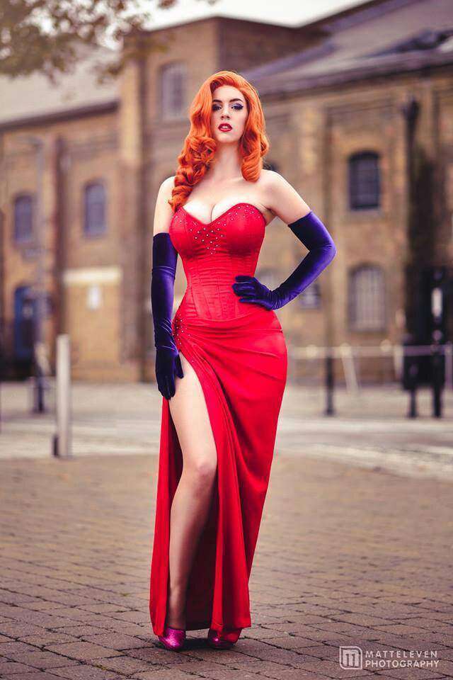 Oh darlin' i was blind to let you go (let you go baby) Good Girls Drawn Bad: Jessica Rabbit Cosplays to Swoon
