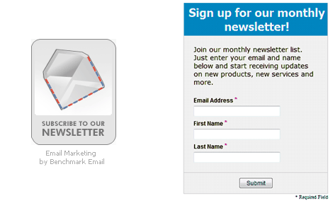 Here are a few of the most popular sign up form types and how they work. Email Marketing Landing Pages A Guide