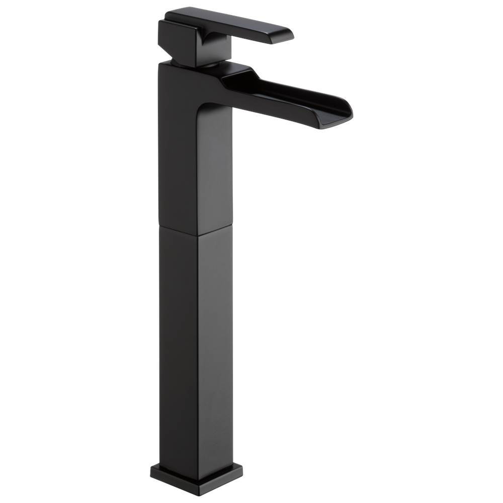 An oil rubbed bronze bathroom faucet can make a striking addition to any bathroom, new or remodeled. Delta Faucet Bathroom Sink Faucets Vessel Black Benjamin Supply Tucson Az