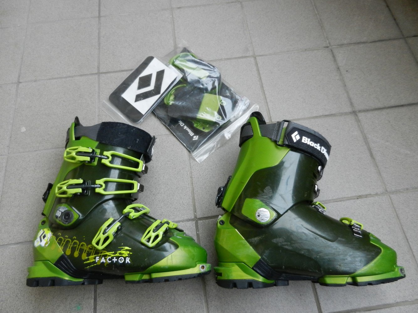 Black Diamond Factor 130 Gr 27,5 - mit neuen Innenschuhen ...