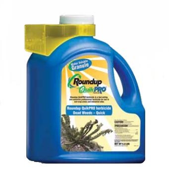 It is a liquid crabgrass preventer and killer, so you can mix a . Round Up Quik Pro Dry Herbicide with 73.3% Glyphosate, and