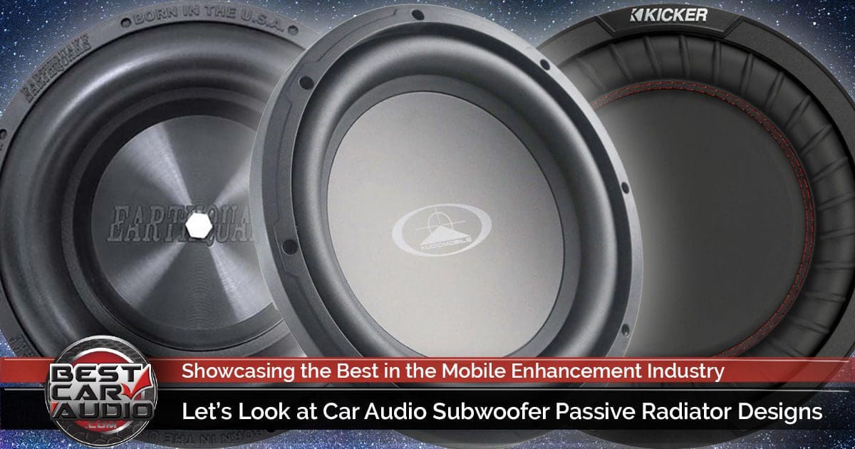 Let's Look at Car Audio Subwoofer 