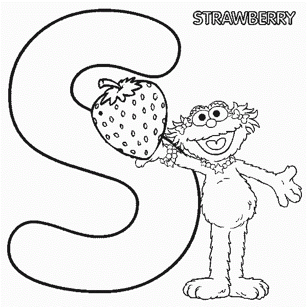 free printable sesame street coloring pages for kids