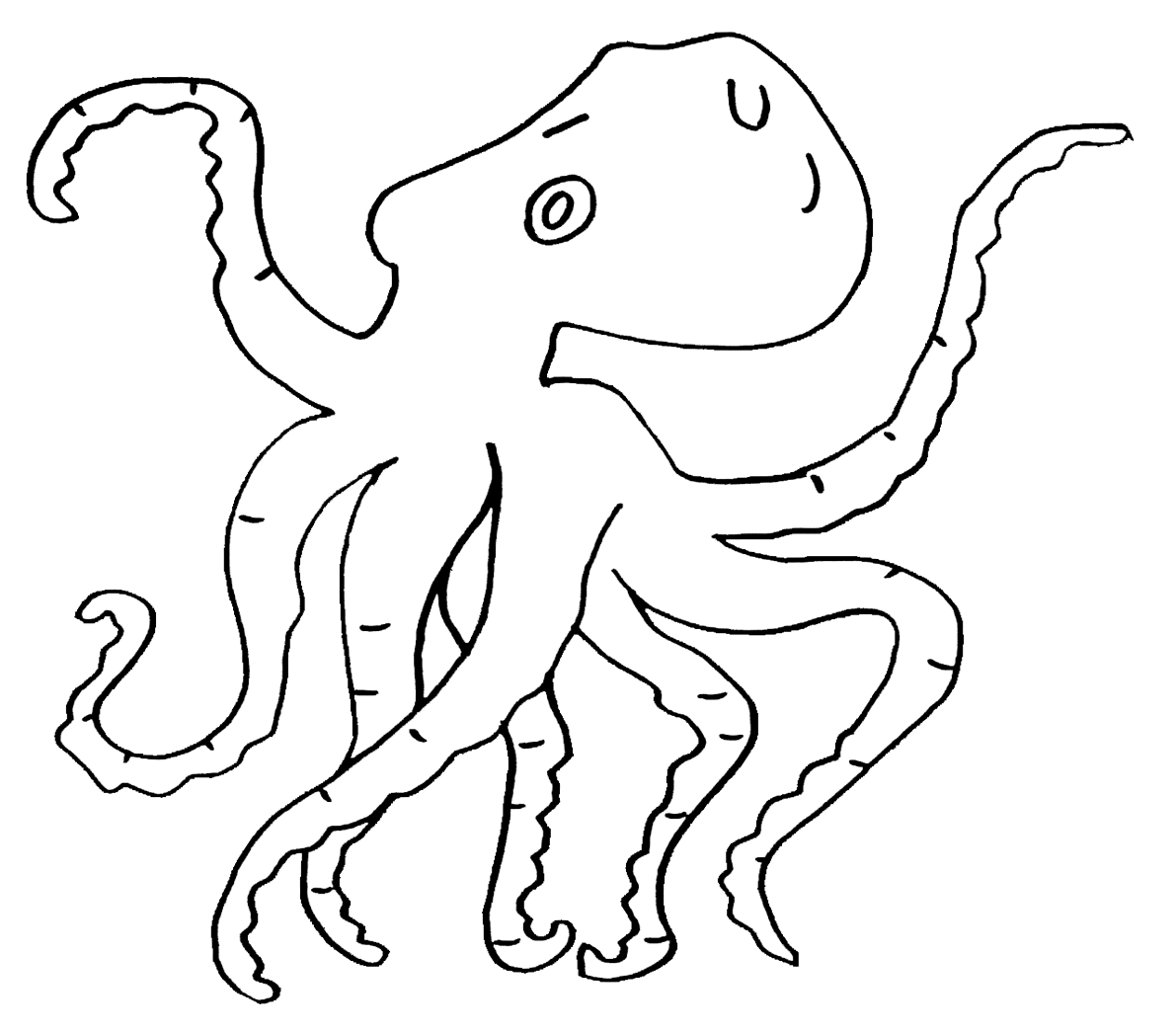 The three primary colors are red, blue, and yellow. Free Printable Octopus Coloring Pages For Kids