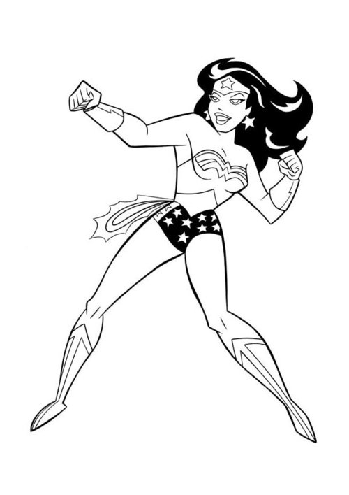 All kids like to play with their sisters and brothers and do fun stuff. Wonder Woman Coloring Pages Best Coloring Pages For Kids