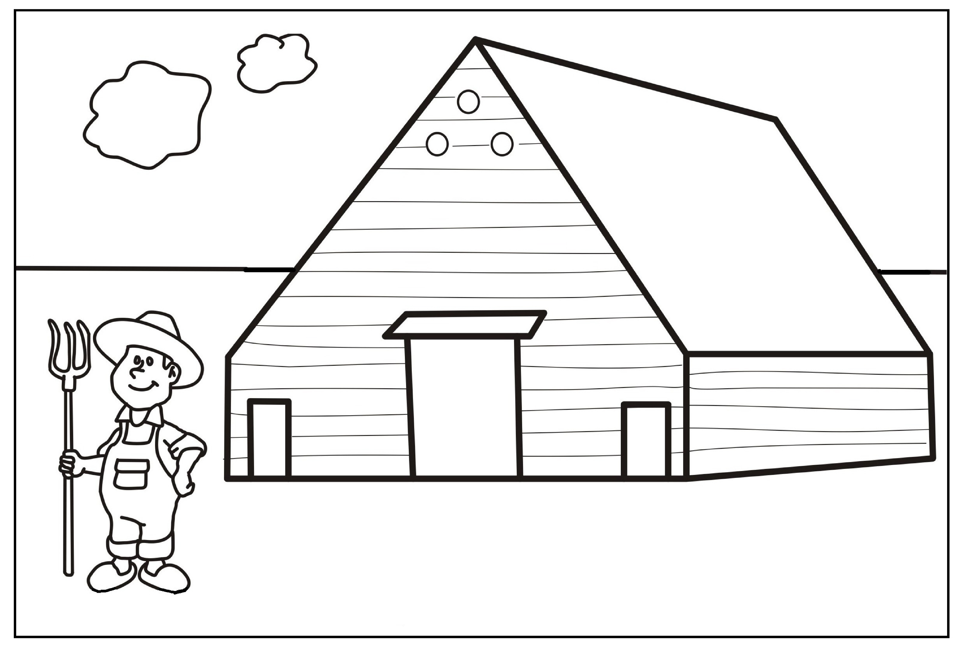 The spruce / wenjia tang take a break and have some fun with this collection of free, printable co. Farm Coloring Pages Best Coloring Pages For Kids